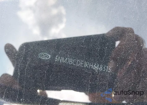 2024 Hyundai Tucson Sel from USA, damaged, VIN 5NMJBCDE1RH348313